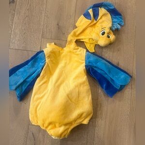 Disney - Size 2T Flounder Costume (The Little Mermaid)